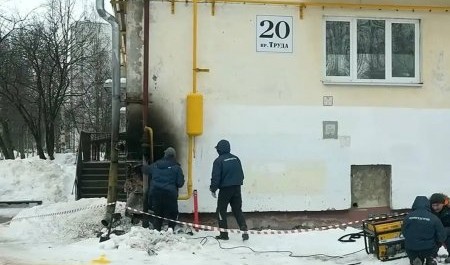 В Северодвинске произошло возгорание газовой смеси