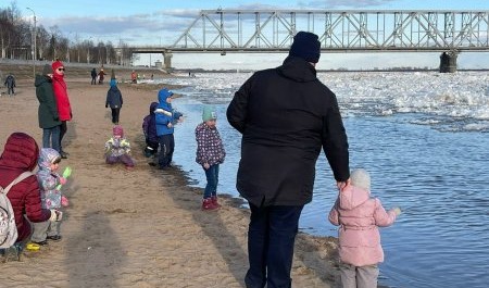 Архангельск в ожидании ледохода