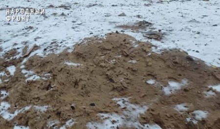 В Каргополе ликвидировали дымящуюся свалке