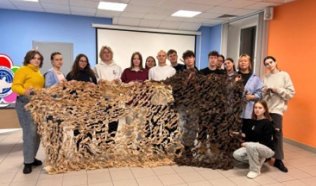 Студенческий совет общежитий САФУ провел акции в поддержку фронта