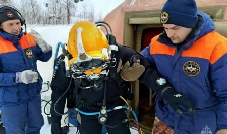 В Хабаровском крае прошёл сбор по водолазной подготовке с участием спасателей трёх отрядов МЧС России