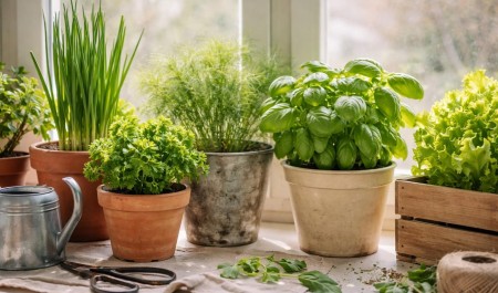 Без головной боли и инвентаря: как вырастить зелень дома и стричь урожай круглый год