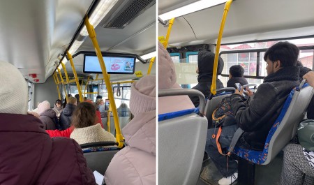 Мужчины должны ехать стоя? В Архангельске пассажиры автобусов спорят, как должно быть