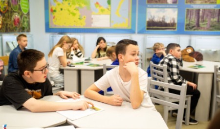 Школьники познакомились с профессией лесовода в Музее природы Арктики Школьники познакомились с профессией лесовода в Музее природы Арктики