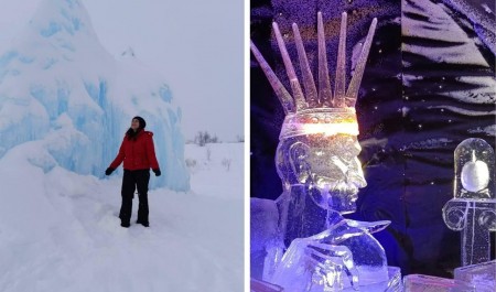 «Передвигались на „снегобусе“»: как жительница Архангельска покоряла зимние Хибины и что ее удивило