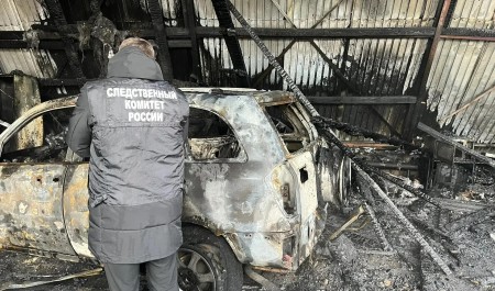 В Архангельске устанавливают причину гибели двух работников автосервиса: как выглядит место пожара