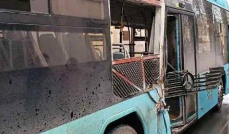 Грузовик протаранил рейсовый автобус в Северодвинске: есть пострадавшие