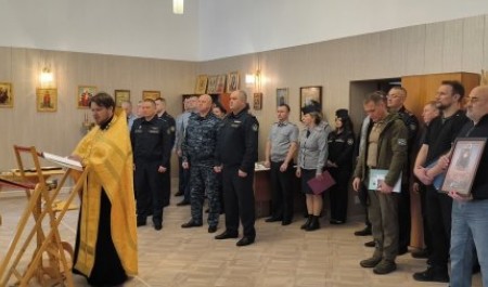 Архангельский УФСИН одарил домовый храм редкой иконой
