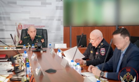 В Санкт-Петербурге состоялось заседание оперативного штаба Северо-Западного округа Росгвардии