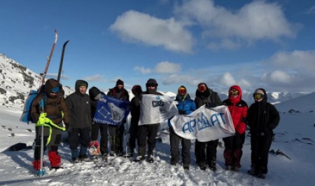 Студенты САФУ совершили многодневный лыжный поход по Хибинским тундрам