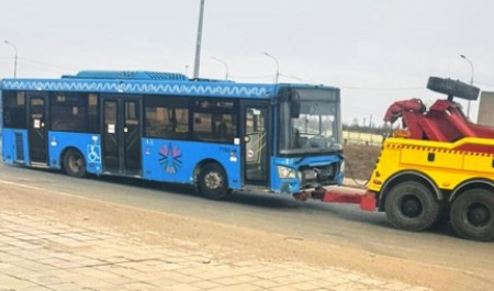 ЛИАЗы — в утиль: в Архангельске утилизируют подаренные региону столичные автобусы