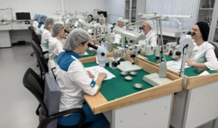 В Архангельске запустили высокотехнологичную сортировку алмазов полного цикла