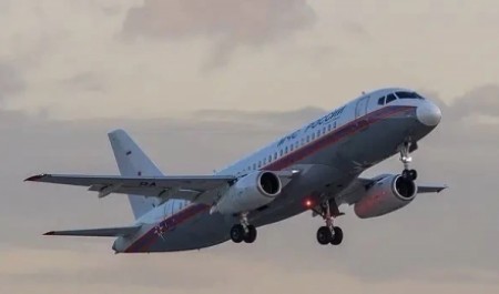 Самолет SSJ-100 вновь на боевом дежурстве МЧС России