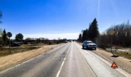 В Архангельской области школьница оказалась в больнице после наезда авто