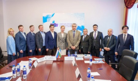 Делегация Посольства Узбекистана посетила САФУ