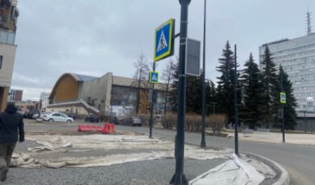 Архангельские водители остались без светофоров на площади Профсоюзов