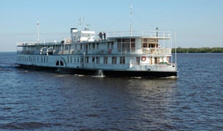 Старейший архангельский пароход-колесник готовится к юбилейной навигации