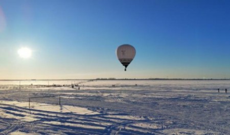 Воздушный шар над Северной Двиной