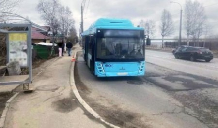 Водителя автобуса задержали после ЧП с пожилой женщиной на остановке в Архангельск