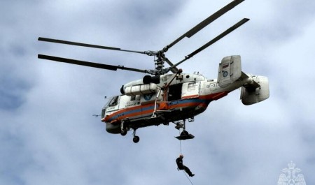 Спасатели МЧС России вновь покорили высоту