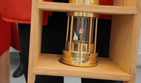 Священный Огонь Памяти прибыл в Архангельск в преддверии Дня Победы