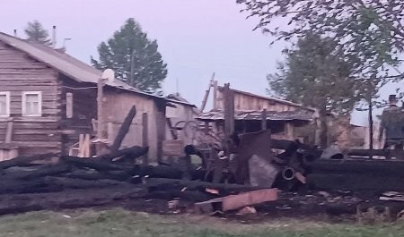 Дети спалили две бани и сарай в Пинежском округе