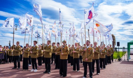 Студенческие отряды открыли третий трудовой семестр