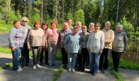 Ветераны САФУ провели выездное занятие по физкультуре в Бабонегово