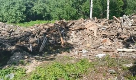 В Архангельске появился еще один стихийный мусорный полигон