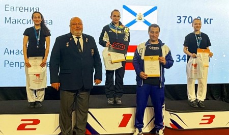 Архангелогородка Евгения Максимова – серебряный призер чемпионата России по пауэрлифтингу