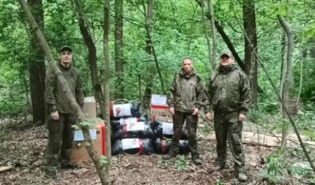 Бойцы донецкого фронта получили спецгруз из Архангельска