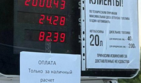 На заправках Архангельской области начали ограничивать продажу топлива На заправках Архангельской области начали ограничивать продажу топлива