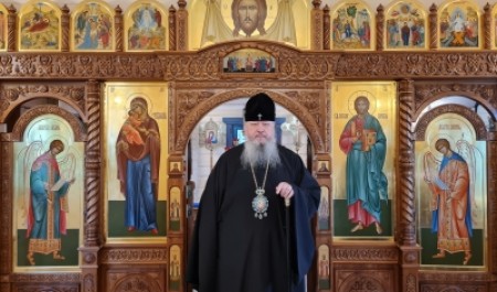 Митрополит Корнилий посетил храм Тихвинской иконы Божией Матери в Приморском округе