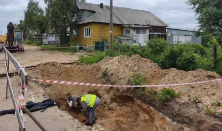 В Мезени продолжается реализация инфраструктурного проекта на сетях теплоснабжения