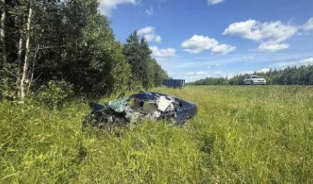 Лобовое столкновение на М8 унесло жизни двух жителей Архангельской области