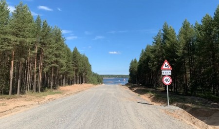 На участке трассы Архангельск – Мезень досрочно завершен ремонт