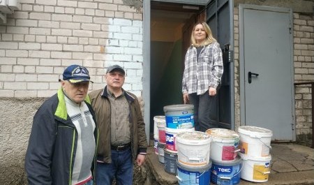 Православная организация «Рассвет» помогает с ремонтом соцучреждениям Православная организация «Рассвет» помогает с ремонтом соцучреждениям