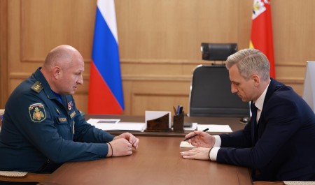 Александр Куренков провел рабочую встречу с губернатором Смоленской области