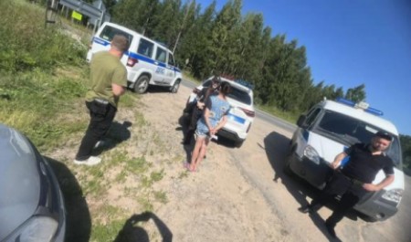 Пьяную мать с пятилетним ребенком за рулем остановили под Северодвинском