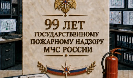 Поздравление главы МЧС России Александра Куренкова по случаю 99-летия органов государственного пожарного надзора
