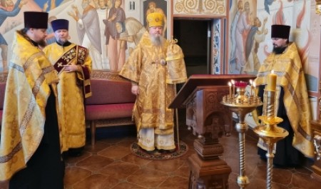 Митрополит Корнилий 18 июля совершил всенощное бдение в Архангельске 