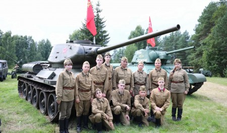 Реконструкторы Поморья приняли участие в военно-историческом фестивале «Невский пятачок – 2026»