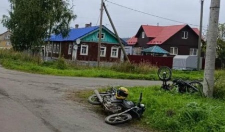 Подростки без прав устроили ДТП на мототехнике в Архангельской области