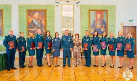 В Санкт-Петербургском университете ГПС МЧС России состоялся выпуск адъюнктов