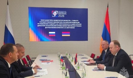 В Казани состоялась встреча руководства МЧС России и Спасательной службы МВД Армении
