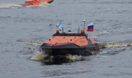 В Архангельске спустили на воду «Оркан-2» для безэкипажных перевозок по Белому морю В Архангельске спустили на воду «Оркан-2» для безэкипажных перевозок по Белому морю