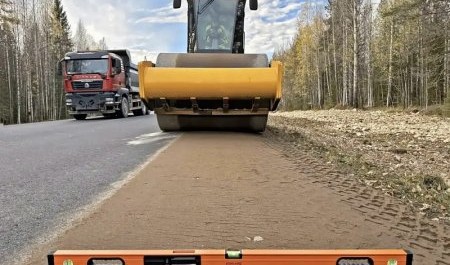 В Плесецком округе продолжают ремонт дороги Обозерская — Щукозерье В Плесецком округе продолжают ремонт дороги Обозерская — Щукозерье
